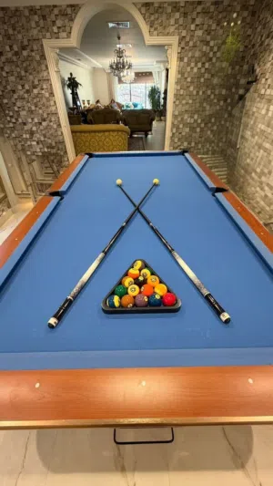 بلياردو 9 قدم بحاله ممتازه