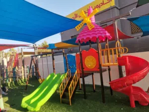 وحدة العاب خارجية فاخرة مستورد مراجيح وسحاسيل لولبية للمزارع والشاليهات والمدارس متوفر خدمة التوصيل.