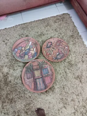 clay plate each 50 qr together 135
