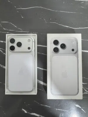iPhone 17 pro 256 gb battery 100% استعمال شهرين فقط الجهاز ولا خدش