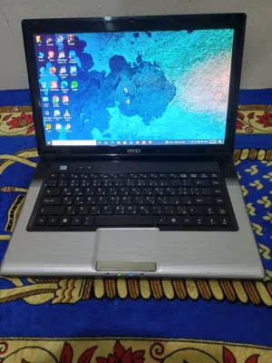 لاب توب msi كور i5 .... هارد 512 ... رام 6 ... وندوز 10 برو السعر نهائي