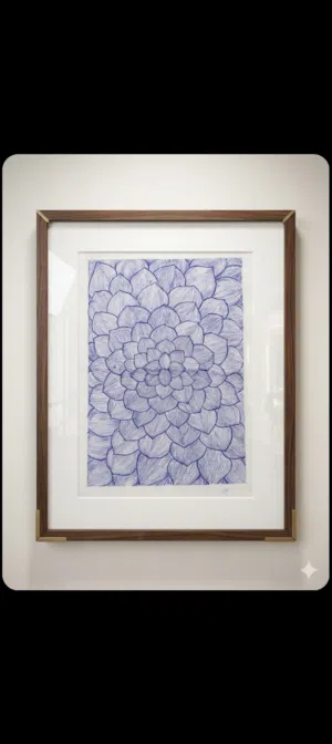 zentangle art wall decor