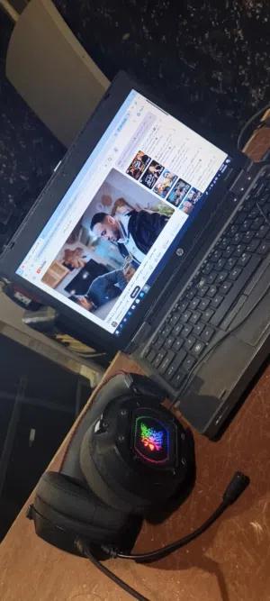 لابتوب hp cor i5 رام 8 جيجا مع شاحنه الاصلي hp الحاله للابتوب بل صور وا مقطع الفيديو مع المواصفات