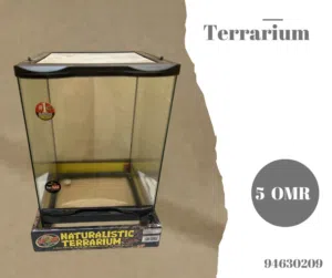Terrarium for turtle, lizard, etc