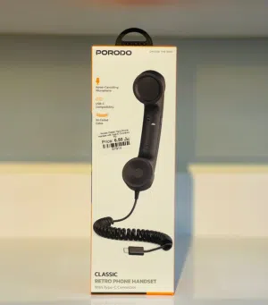 Brand New Porodo retro handset in Oman Noise-Cancelling