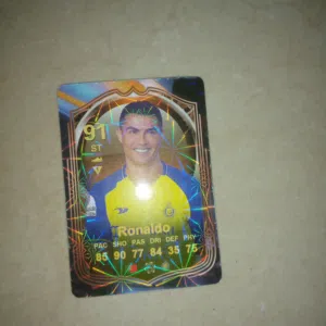 Ronaldo world Football Stars card