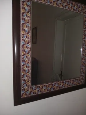 مرايه مميزه تطريز يدوي فلاحي 58×66
