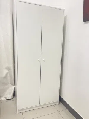 Ikea KLEPPSTAD 2-door wardrobe in white
