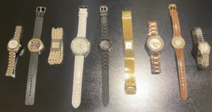 9 pieces of used watches for women