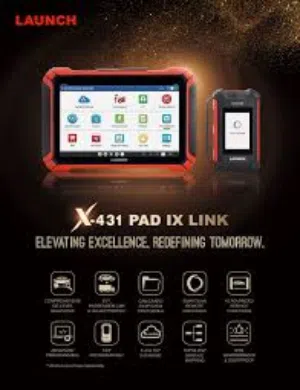 جهاز فحص و برمجة السيارات الشامل X-431 PAD9 LINK