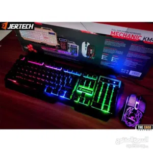 تصميم احترافي أضواء RGB ساحرة وأداء خرافي لعشاق الألعاب والكتابة السريعة مصنوع بجودة عالية ليعطيك