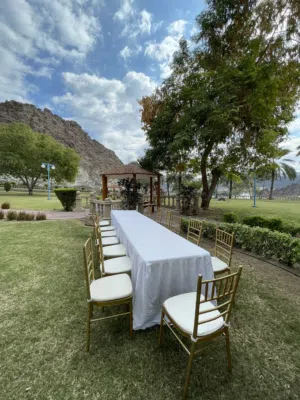 Table and chair rent