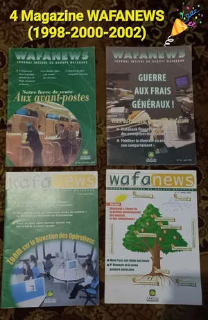 Ancien Magazine ,WAFANEWS , Groupe Wafabank 1998