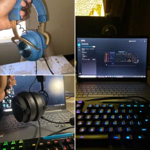 2 Gaming headphones (Logitech/ HyperX) + Gaming Mechanical Keyboard ( Logitech) ALL FOR 225!!!!!!
