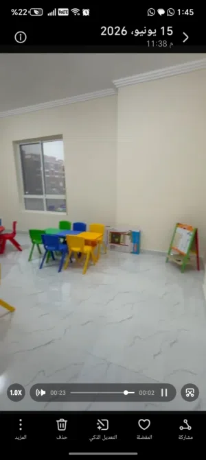 طاولات حضانه استمعال خفيف شبه جدد