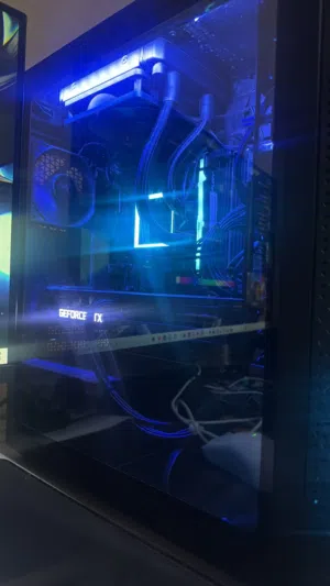 تجميعة بي كرت ال3070 كاسر السرعة اداء ربي يبارك ومعالج قوي i711700k تفضل قلب براحتك