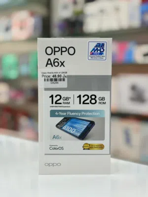Brand New Oppo A6X Mobile in Oman 12/128GB