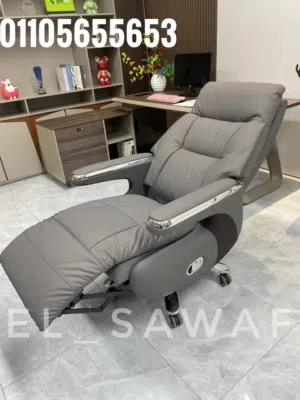 كراسي مكتبيه كرسي مدير طياره مستورد vip  اثاث مكتبي _ متاح كهرباء او مانويل office chair