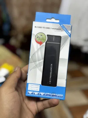 راك هارد M.2 SSD سرعة فائقة (يدعم NVMe و SATA) - جديد