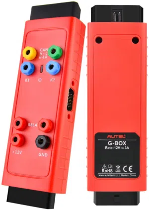 وصلة G-BOX2     هي وصله تعمل على برمجة المفتاح الضائع