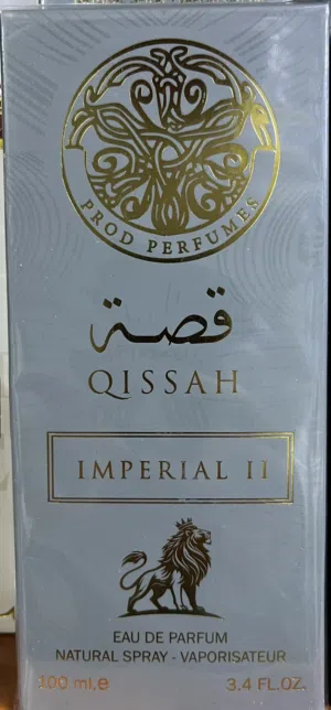 عطر قِصّة Imperial II  فخامة  ثبات  رائحة بتجنّن 100 مل   اختيار أصحاب الذوق  راسلنا الآن شامل توصيل