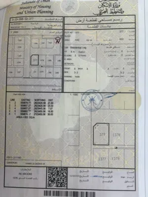 • فرصة للبيع ارضين شبك سكني بالملدة الخامسة