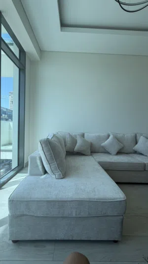 L shape sofa not used