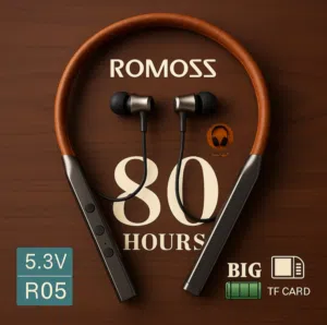 ROMOSS  –  سماعات تدوم شهر !