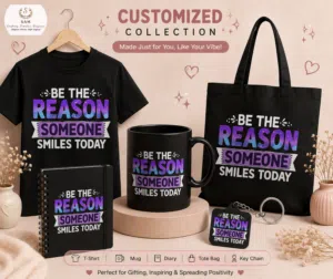 customized totte bag key chain shirt car hanging pouch dairy mug