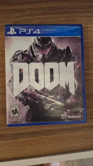 لعبة doom 2016 مستعملة للبيع
