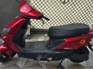سلام عليكم دراجه RN من شركه YADEA ملف 2400 عدد البطاريات6 السرعه الحقيقه 55 الدراجه اقتصاديه