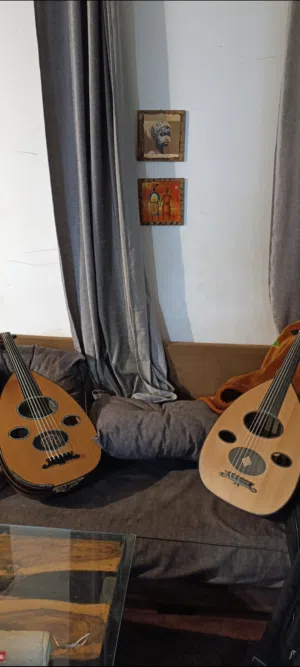 أعواد سورية (2) نخب ممتازات عالعرض + هدية شنطة وطقم أوتار جديدة