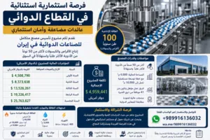 مشروع مصنع دوائي جاهز للاستثمار