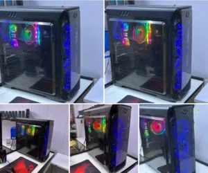 عندي قطعتين للبيع وتوصيل حسب الاتفاق القطعه الاولى باور سبلاي 500w  وكيس case4fan