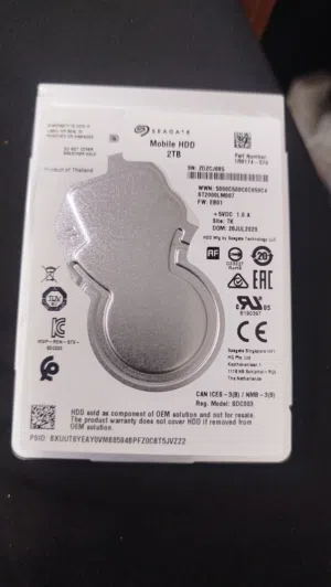 يركب للسوني والابتوب HDD 2 تير