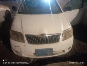 كرولا خليجي موديل 2007 تماتيك بضاعه وكاله كامل ولا قطره رنج مجمرك مرقم قديم السعر عرطه العرطات ب9500