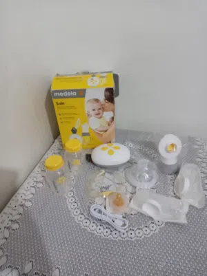 شفاط حليب ميديلا سولو جديد سويسري اصلي كهربا وشحن