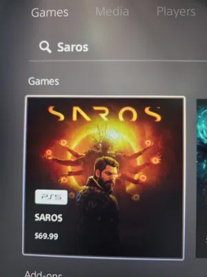 لعبة SAROS الجديدة