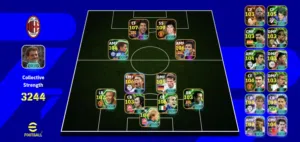 efootball/Pes account 15+ paid cards,all perfect trained