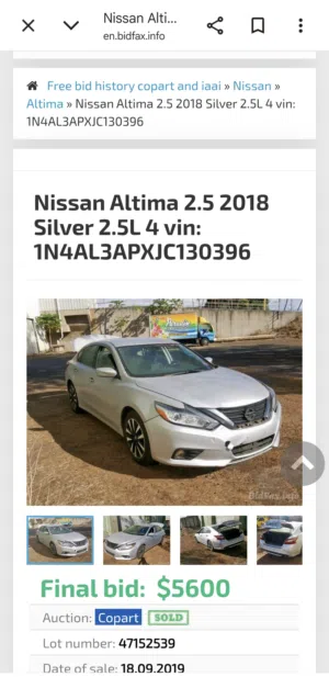 نيسان التيما موديل 2018 للبيع