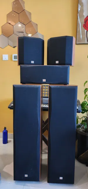 JBL Northridge 5.1 Home Theater Set – E60 Towers + EC25 + E10 + E150P + HK AVR130