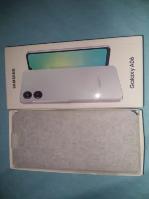 هاتف Samsung A06 جديد مركب عليه اسكرين . قابل للنقاش