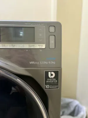 غسالة سامسونج مع شاشة حديثة12كيلو 2019