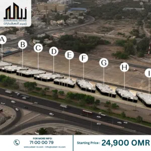 محلات تجارية للبيع بالسيب مشروع المزون اسكوير علي شارع السلطان قابوس مباشرة فرصة لن تتكرر
