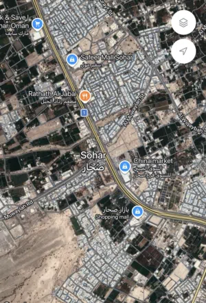 أراضٍ سكنية للبيع في صحار-سيح المكارم - العوينات -عوتب -الصويحره - حي الرفعه - غيل الشبول الجديده