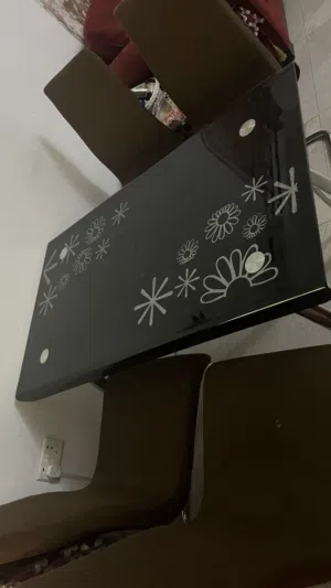 طاولة طعام مع6كراسي