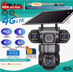 كاميره طاقه شمسية