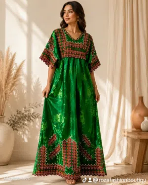 Robe kabyle broderie pour femme