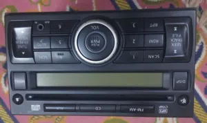 Nissan car cassette player, made in Thailand