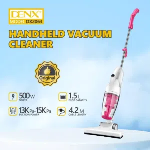 مكنسة كهربائية محمولة وعمودية DENX – موديل DX2063